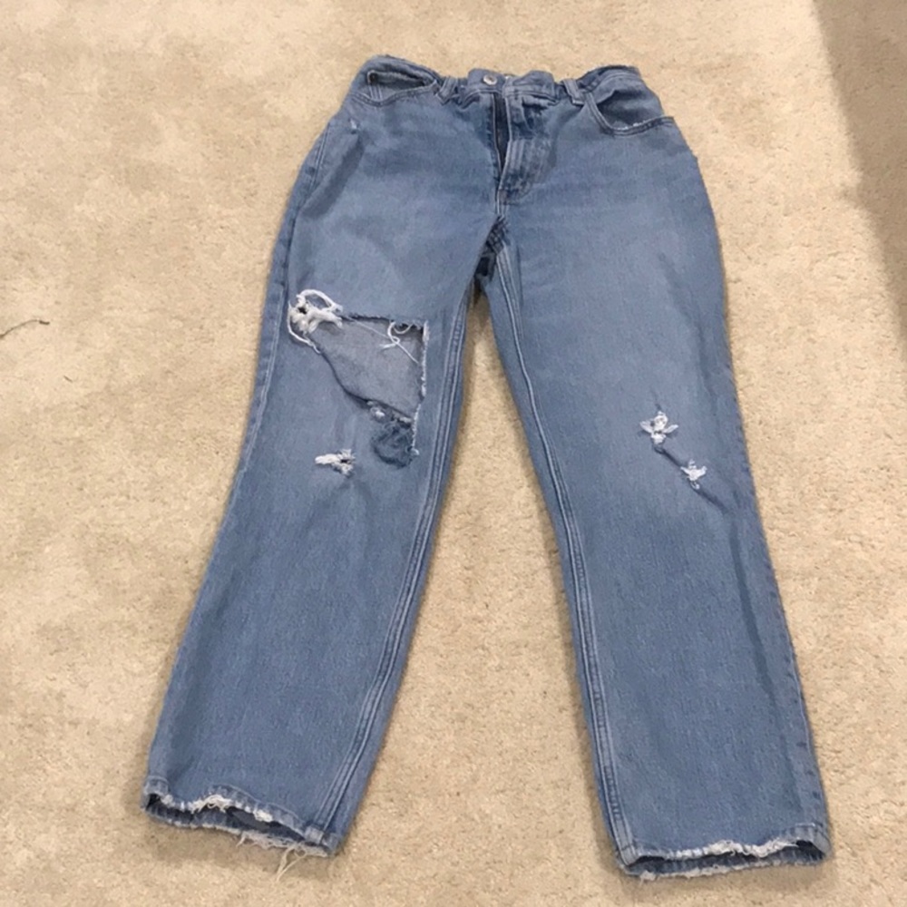 Abercrombie and Fitch Hi Rise jeans